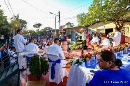 Homenaje a Héroes y Mártires de la gesta de Los Sabogales en Monimbó