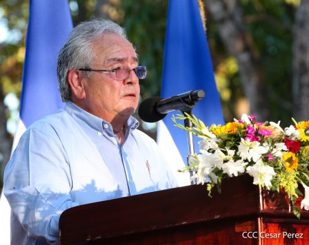 Homenaje a Héroes y Mártires de la gesta de Los Sabogales en Monimbó