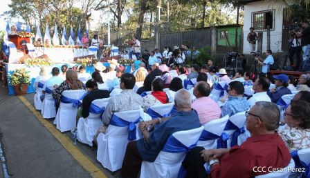 Homenaje a Héroes y Mártires de la gesta de Los Sabogales en Monimbó