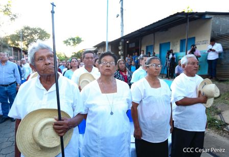 Homenaje a Héroes y Mártires de la gesta de Los Sabogales en Monimbó