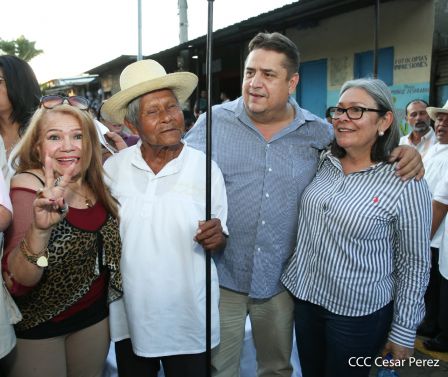 Homenaje a Héroes y Mártires de la gesta de Los Sabogales en Monimbó