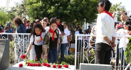 Desborde de Amor en  homenaje a los héroes y mártires de Los Sabogales