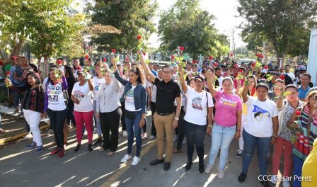 Desborde de Amor en  homenaje a los héroes y mártires de Los Sabogales