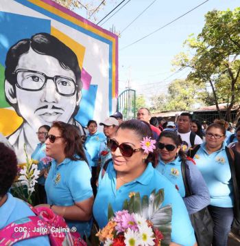 Desborde de Amor en  homenaje a los héroes y mártires de Los Sabogales