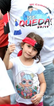 Caminata “En Nicaragua Valiente y Victoriosa seguimos venciendo”