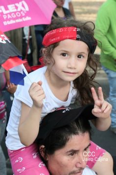 Caminata “En Nicaragua Valiente y Victoriosa seguimos venciendo”