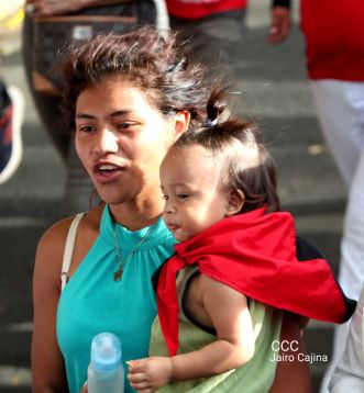 Caminata “En Nicaragua Valiente y Victoriosa seguimos venciendo”