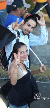 Caminata “En Nicaragua Valiente y Victoriosa seguimos venciendo”