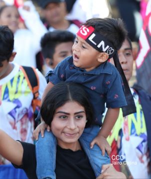 Caminata “En Nicaragua Valiente y Victoriosa seguimos venciendo”