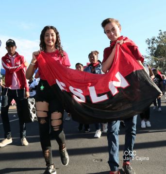 Caminata “En Nicaragua Valiente y Victoriosa seguimos venciendo”