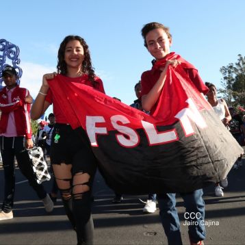 Caminata “En Nicaragua Valiente y Victoriosa seguimos venciendo”