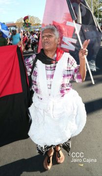 Caminata “En Nicaragua Valiente y Victoriosa seguimos venciendo”
