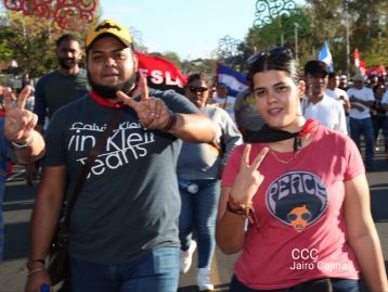 Caminata “En Nicaragua Valiente y Victoriosa seguimos venciendo”