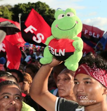 Caminata “En Nicaragua Valiente y Victoriosa seguimos venciendo”