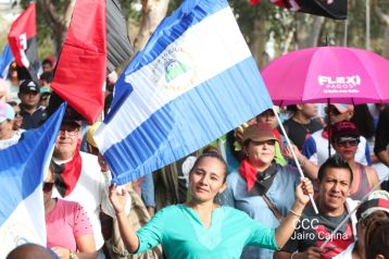 Caminata “En Nicaragua Valiente y Victoriosa seguimos venciendo”