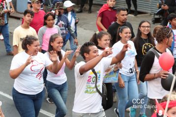Caminata “En Nicaragua Valiente y Victoriosa seguimos venciendo”