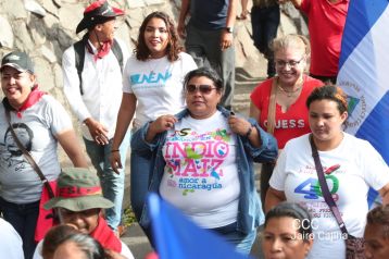 Caminata “En Nicaragua Valiente y Victoriosa seguimos venciendo”