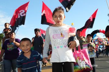 Caminata “En Nicaragua Valiente y Victoriosa seguimos venciendo”