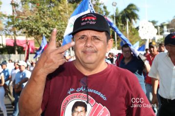 Caminata “En Nicaragua Valiente y Victoriosa seguimos venciendo”