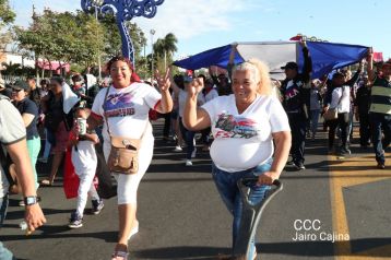 Caminata “En Nicaragua Valiente y Victoriosa seguimos venciendo”