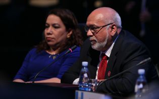Presidente Daniel durante II Cumbre CELAC en Cuba
