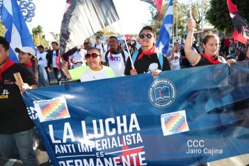 Caminata “En Nicaragua Valiente y Victoriosa seguimos venciendo”