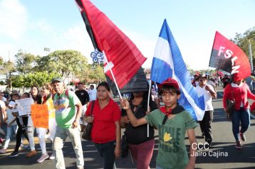 Caminata “En Nicaragua Valiente y Victoriosa seguimos venciendo”