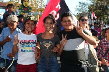 Caminata “En Nicaragua Valiente y Victoriosa seguimos venciendo”