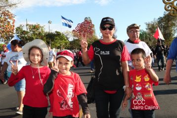 Caminata “En Nicaragua Valiente y Victoriosa seguimos venciendo”