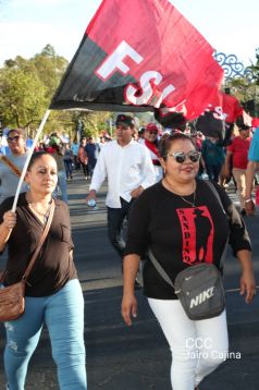Caminata “En Nicaragua Valiente y Victoriosa seguimos venciendo”