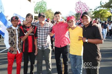 Caminata “En Nicaragua Valiente y Victoriosa seguimos venciendo”