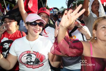 Caminata “En Nicaragua Valiente y Victoriosa seguimos venciendo”