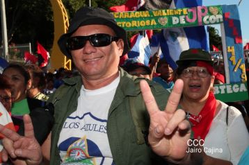 Caminata “En Nicaragua Valiente y Victoriosa seguimos venciendo”