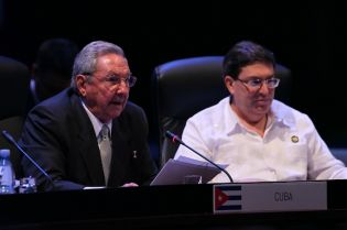 Presidente Daniel durante II Cumbre CELAC en Cuba