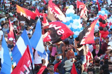 Caminata “En Nicaragua Valiente y Victoriosa seguimos venciendo”