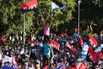 Caminata “En Nicaragua Valiente y Victoriosa seguimos venciendo”