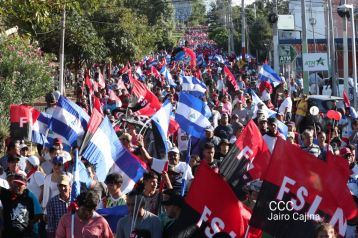 Caminata “En Nicaragua Valiente y Victoriosa seguimos venciendo”