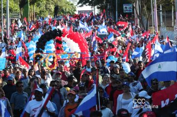Caminata “En Nicaragua Valiente y Victoriosa seguimos venciendo”
