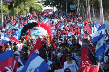 Caminata “En Nicaragua Valiente y Victoriosa seguimos venciendo”
