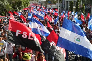 Caminata “En Nicaragua Valiente y Victoriosa seguimos venciendo”