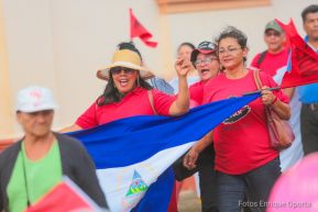Caminata “En Nicaragua Valiente y Victoriosa seguimos venciendo”