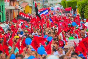 Caminata “En Nicaragua Valiente y Victoriosa seguimos venciendo”