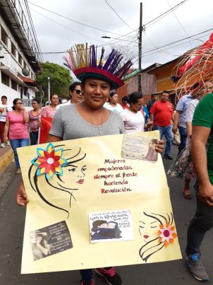 Caminata “En Nicaragua Valiente y Victoriosa seguimos venciendo”
