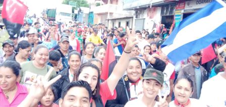 Caminata “En Nicaragua Valiente y Victoriosa seguimos venciendo”