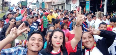 Caminata “En Nicaragua Valiente y Victoriosa seguimos venciendo”