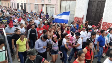 Caminata “En Nicaragua Valiente y Victoriosa seguimos venciendo”