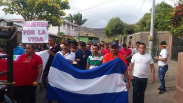 Caminata “En Nicaragua Valiente y Victoriosa seguimos venciendo”
