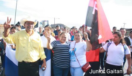 Caminata “En Nicaragua Valiente y Victoriosa seguimos venciendo”