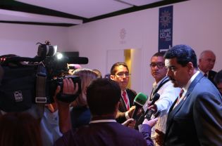 Presidente Daniel durante II Cumbre CELAC en Cuba