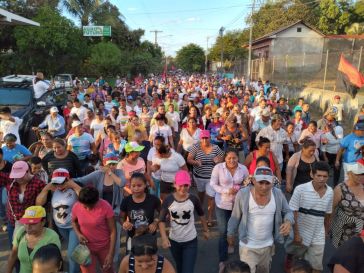 Caminata “En Nicaragua Valiente y Victoriosa seguimos venciendo”